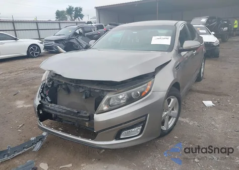 2015 Kia Optima Lx из США, поврежденный, VIN 5XXGM4A77FG473830